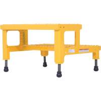 Adjustable Step-Mate Stand, 2 Step(s), 23-13/16" W x 22-7/8" L x 15-1/4" H, 500 lbs. Capacity CSL Industriel Inc.