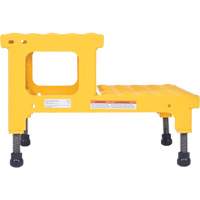 Adjustable Step-Mate Stand, 2 Step(s), 23-13/16" W x 22-7/8" L x 15-1/4" H, 500 lbs. Capacity CSL Industriel Inc.