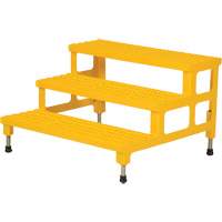 Adjustable Step-Mate Stand, 3 Step(s), 36-3/16" W x 33-7/8" L x 22-1/4" H, 500 lbs. Capacity CSL Industriel Inc.