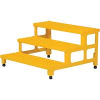 Adjustable Step-Mate Stand, 3 Step(s), 36-3/16" W x 33-7/8" L x 22-1/4" H, 500 lbs. Capacity CSL Industriel Inc.