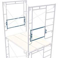 Garde-corps dextr&eacute;mit&eacute; extensible pour l'&eacute;chafaudage, Barre de retenue, 21" h CSL Industriel Inc.
