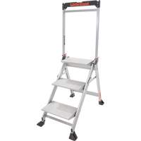 Jumbo Step Ladder, 2.2', Aluminum, 375 lbs. Capacity, Type 1AA CSL Industriel Inc.
