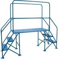 Crossover Ladder, 35-1/2" Overall Span, 31-1/2" H x 22" D, 22" Step Width CSL Industriel Inc.