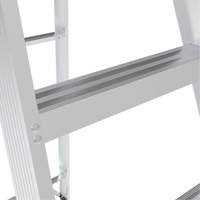 Step Ladder, 10', Aluminum, 225 lbs. Capacity, Type 2 CSL Industriel Inc.