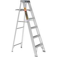 Step Ladder with Paint Tray, 6', Aluminum, 225 lbs. Capacity, Type 2 CSL Industriel Inc.