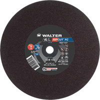 Ripcut Stainless Steel & Steel Cut-Off Wheel for Stationary Saws, 14" x 1/8", 1" Arbor, Type 1, Aluminum Oxide, 4400 RPM CSL Industriel Inc.