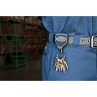 Super48 Key Chains, Polycarbonate, 48" Cable, Belt Clip Attachment CSL Industriel Inc.