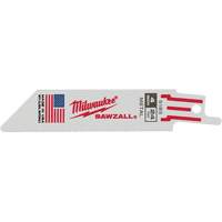 Lames de scie alternative Sawzall, Bim&eacute;tal, 24 Dents par pouce, 4" lo x 3/4" la CSL Industriel Inc.