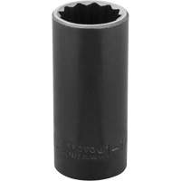 Socket, Impact, 1-1/8", 1/2" Drive, 12 Points, Deep CSL Industriel Inc.