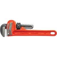 Cl&eacute; &agrave; tuyau en fonte robuste, Cap des m&acirc;choires 3/4", Longueur 6", Fini Rev&ecirc;tement en poudre, Prise Aucune CSL Industriel Inc.