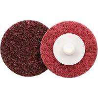 Disque de conditionnement de surface &agrave; remplacement rapide Standard Abrasives, 2" dia., Grain Moyen, Oxyde d'aluminium CSL Industriel Inc.