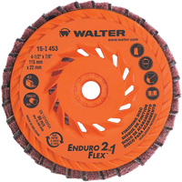 Enduro-Flex 2-in-1 Flap Disc, 4-1/2" x 5/8"-11, 80 Grit, Ceramic CSL Industriel Inc.