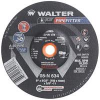 PIPEFITTER Grinding Wheel, 6" x 5/32", Aluminum Oxide, Type 27 CSL Industriel Inc.