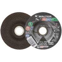 FLEXCUT Grinding Wheel, 4-1/2", 36 Grit, Aluminum Oxide, 7/8", 13300 RPM, Type 29 CSL Industriel Inc.