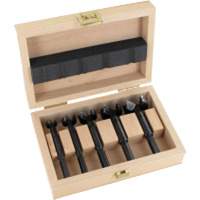 Bormax Forstner Bit Kits in a Wooden Box, 5 Pieces, High Carbon Steel CSL Industriel Inc.