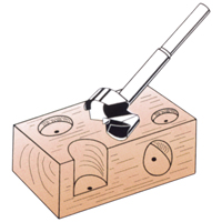 Forstner Bit, 2/5", 8 mm Shank, 3-1/2" Length CSL Industriel Inc.