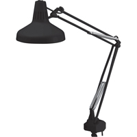 LAMPES DE TRAVAIL COMBIN&eacute;ES ROBUSTES, 22/60 W, Fluorescent/Incandescente, Col 45", Noir CSL Industriel Inc.