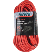 Vinyl Extension Cord, Outdoor, SJTW, 14/3 AWG, 15 A, 3 Outlet(s), 50' CSL Industriel Inc.