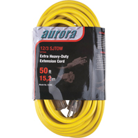 Vinyl Extension Cord with Light Indicator, Outdoor, SJTOW, 12/3 AWG, 15 A, 50' CSL Industriel Inc.