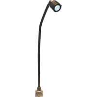 Lampe &agrave; col-de-cygne &agrave; flux &eacute;lev&eacute; de la s&eacute;rie LS, 5 W, DEL, Col 20", Noir CSL Industriel Inc.