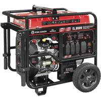 V-Twin Gasoline Generator, 15000 W Surge, 12500 W Rated, 120 V/240 V, 40 L Tank CSL Industriel Inc.