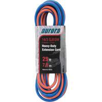TPE-Rubber Extension Cord with Light Indicator, All-Weather, SJEOW, 14/3 AWG, 15 A, 3 Outlet(s), 25' CSL Industriel Inc.