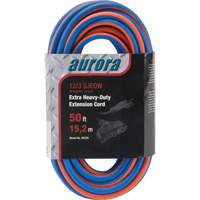TPE-Rubber Extension Cord with Light Indicator, All-Weather, SJEOW, 12/3 AWG, 15 A, 3 Outlet(s), 50' CSL Industriel Inc.