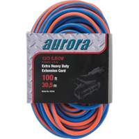 TPE-Rubber Extension Cord with Light Indicator, All-Weather, SJEOW, 12/3 AWG, 15 A, 3 Outlet(s), 100' CSL Industriel Inc.