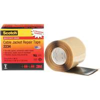 Scotch&reg; Cable Jacket Repair Tape, 51 mm (2") x 1.8 m (6'), Black, 60 mils CSL Industriel Inc.