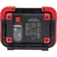 Portable Work Light, LED, 10 W, 1000 Lumens, Plastic Housing CSL Industriel Inc.
