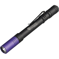 Lampe stylo UV avec port de recharge micro USB Stylus Pro, DEL, Corps en Aluminium, piles Rechargeable, Compris CSL Industriel Inc.