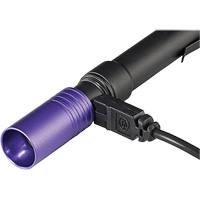 Lampe stylo UV avec port de recharge micro USB Stylus Pro, DEL, Corps en Aluminium, piles Rechargeable, Compris CSL Industriel Inc.