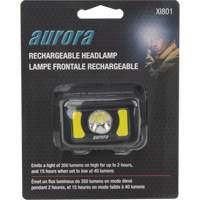 Lampe frontale, DEL, 350 lumens, 2 hres de fonctionnement, piles Rechargeable CSL Industriel Inc.