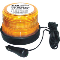 Lampe d'avertissement Junior &agrave; profil bas, Stroboscope, Ambr&eacute;e CSL Industriel Inc.