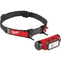 Lampe frontale pour casque de s&eacute;curit&eacute; USB REDLITHIUM, DEL, 600 lumens, 5 hres de fonctionnement, piles Rechargeable CSL Industriel Inc.