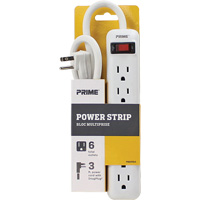 Bloc multiprise, 6 Prise(s), 3', 15 A, 1875 W, 125 V CSL Industriel Inc.