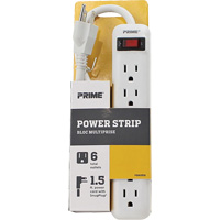 Bloc multiprise, 6 Prise(s), 1-1/2', 15 A, 1875 W, 125 V CSL Industriel Inc.