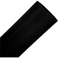 Black Heat Shrink Tubing, Thin Wall, 100', 0.75" (19.05 mm) - 1.5" (38.1 mm) CSL Industriel Inc.