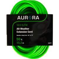 Industrial Extension Cord, All-Weather, SJTW, 10/3 AWG, 15 A, 50' CSL Industriel Inc.